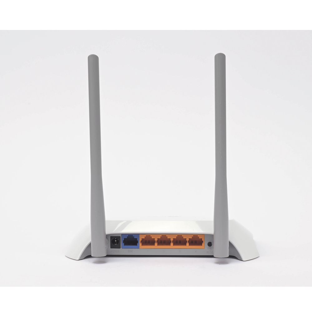 Router Inalámbrico WISP, 2.4 GHz, 300 Mbps, 2 antenas externas omnidireccional 5 dBi, 4 Puertos LAN 10/100 Mbps, 1 Puerto WAN 10/100 Mbps, control de ancho de banda