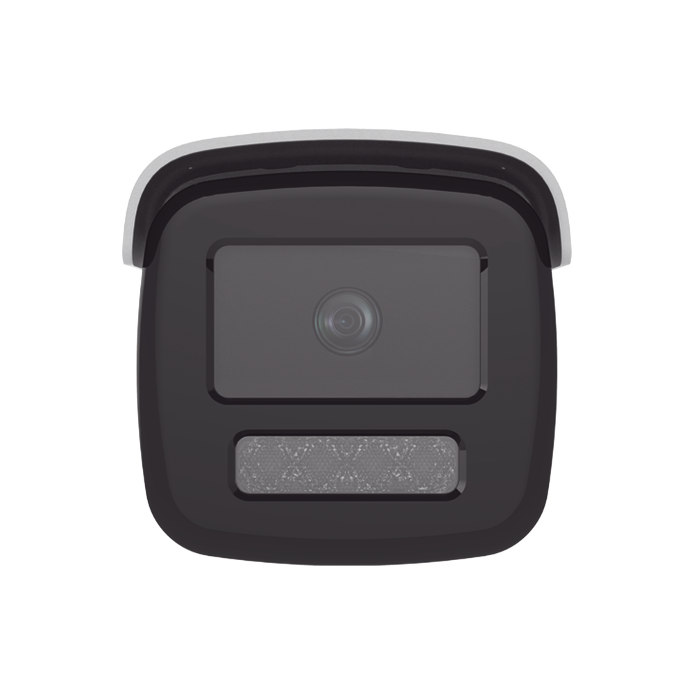 [Dual Light + ColorVu] Bala IP 8 Megapixel / Lente 4 mm / 60 mts IR + 60 mts Luz Blanca / Exterior IP67 / WDR 130 dB / Videoanaliticos (Filtro de Falsas Alarmas) / Captura Facial / ACUSEARCH