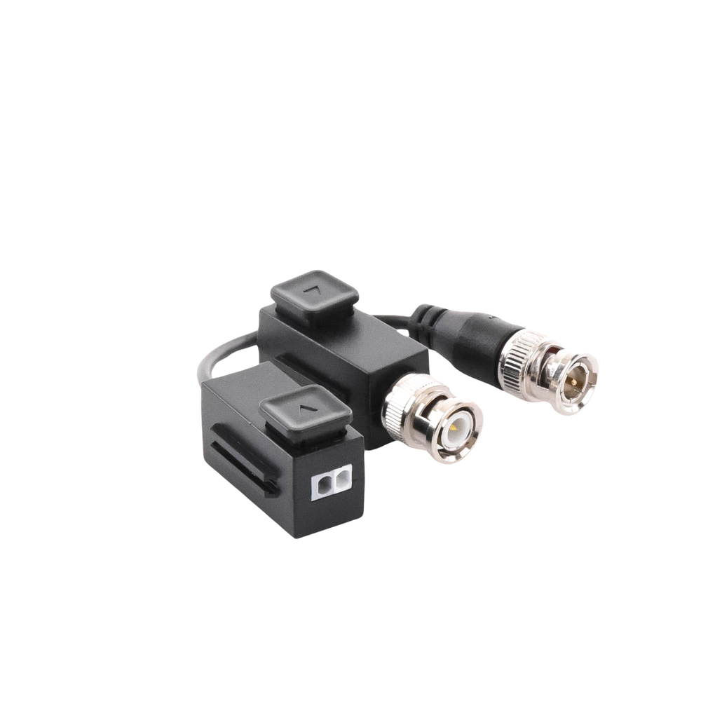 Kit de Transceptor (Balluns) TURBOHD con Boton Push / Hasta 8 MP (4K) / 100% Cobre