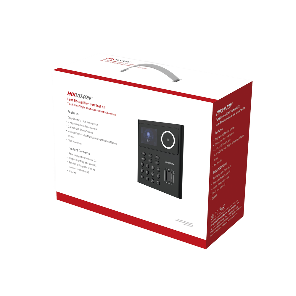 CURSO DE CONTROL DE ACCESO + Kit Wifi de Control de Acceso/ Con Lector de Tarjetas, Huellas y Rostro/ Hasta 500 rostros