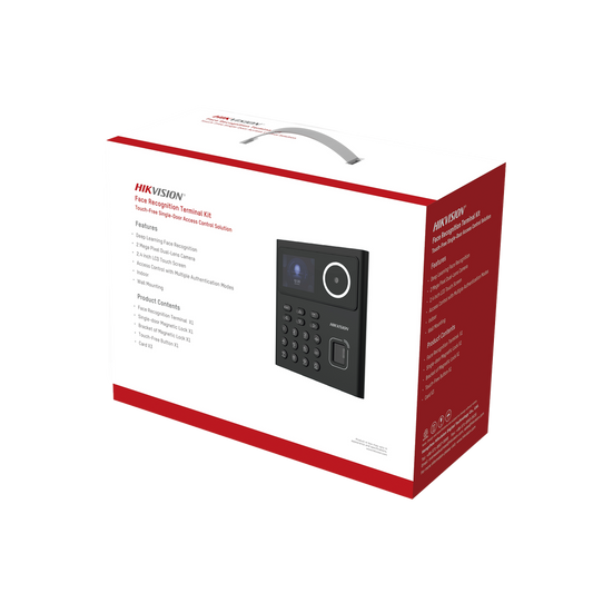 CURSO DE CONTROL DE ACCESO + Kit Wifi de Control de Acceso/ Con Lector de Tarjetas, Huellas y Rostro/ Hasta 500 rostros