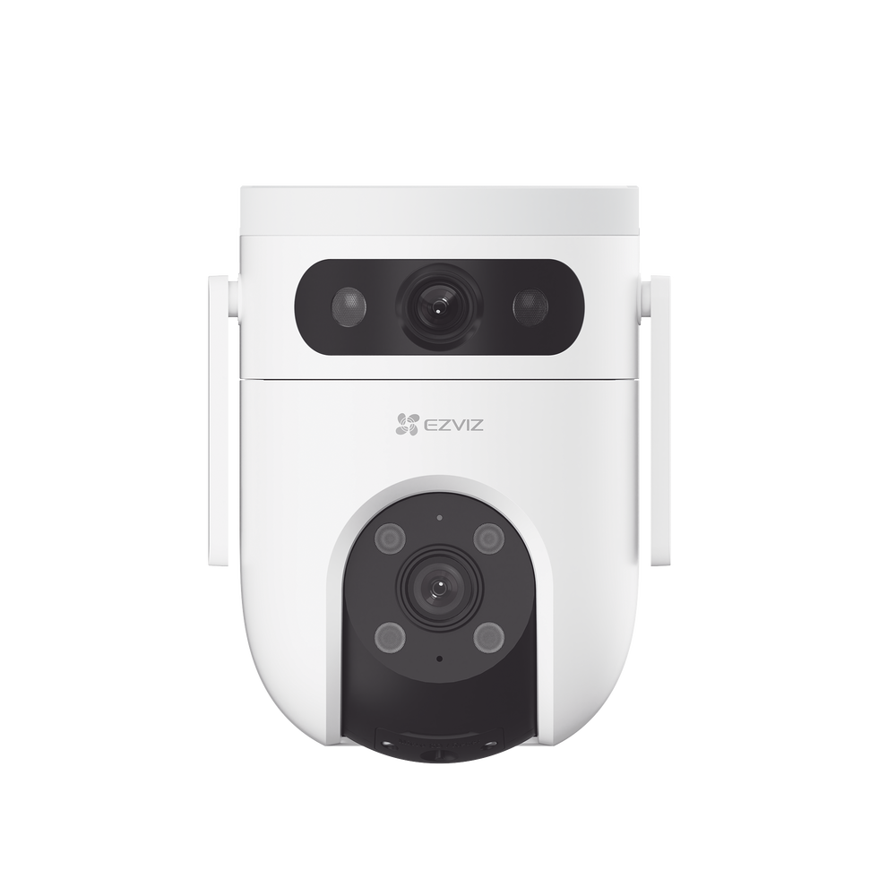 Cámara PT Doble Lente / 6 Megapixel (3MP+3MP) / IA Detección Humana y Vehiculo / Vision Nocturna a Color / Vista Simultánea de camara PT y Cámara Fija / Proteccion IP65 / Audio Bidireccional