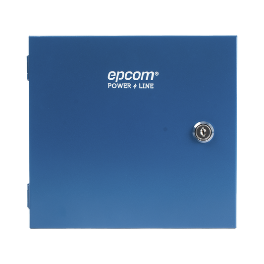 Fuente de Poder Profesional HEAVY DUTY @ 16 Amperes / 8 Canales / Hasta 2A por Salida / Ajuste independiente de 11 a 15 Vcc por Salida / Protección Contra Sobrecargas / Filtro de Ruido Especial para Cámaras 4K.