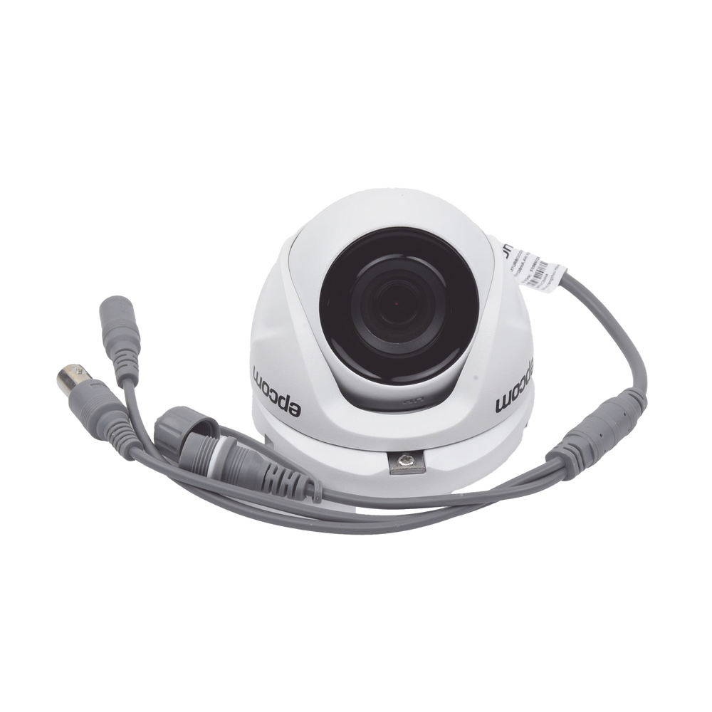 Turret TURBOHD 2 Megapixel (1080p) / METÁLICA / Gran Angular 103° / Lente 2.8 mm / IR EXIR 20 Mts / Exterior IP66