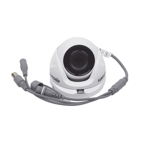 Turret TURBOHD 2 Megapixel (1080p) / METÁLICA / Gran Angular 103° / Lente 2.8 mm / IR EXIR 20 Mts / Exterior IP66